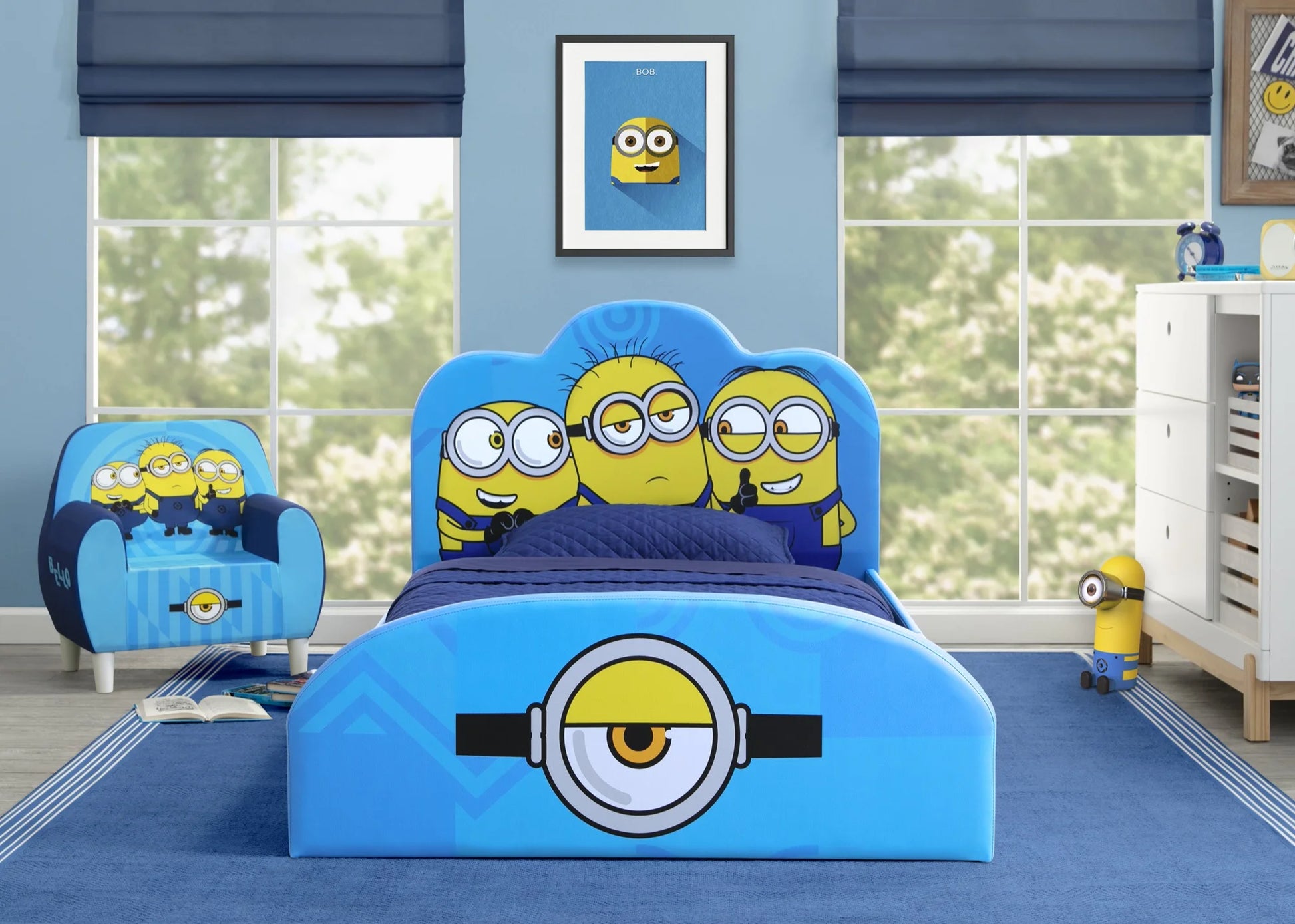 Minions Foam Chair by , Blue